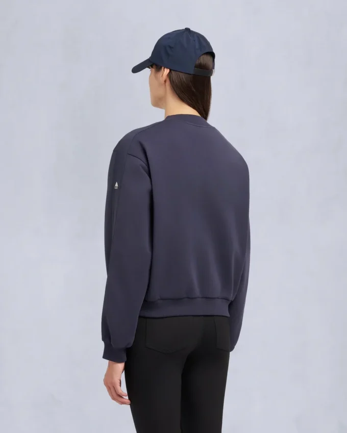 Mix Media Crewneck Sweatshirt