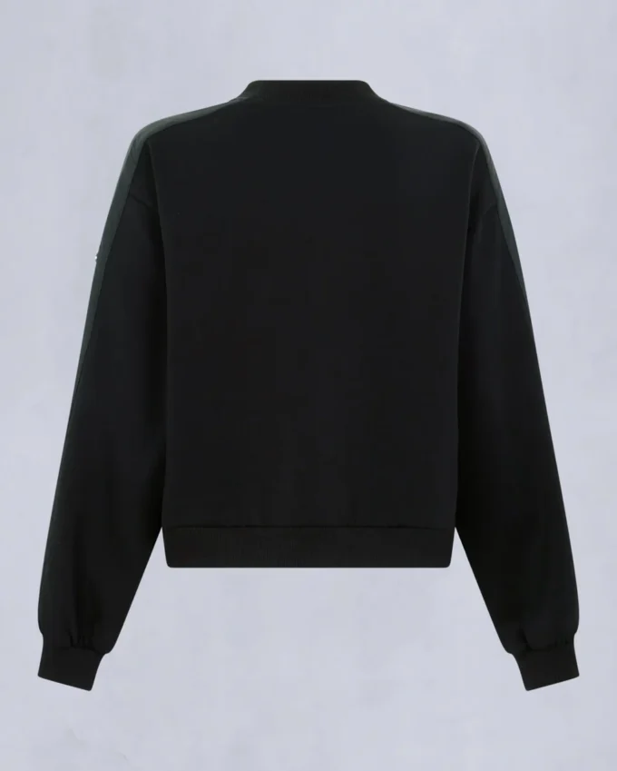 Mix Media Crewneck Sweatshirt