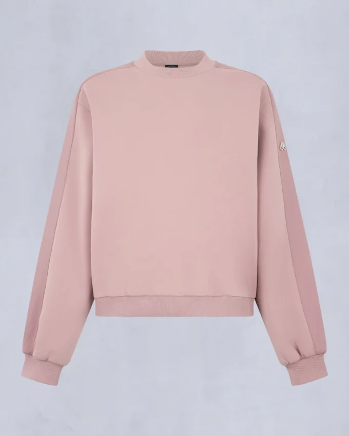 Mix Media Crewneck Sweatshirt