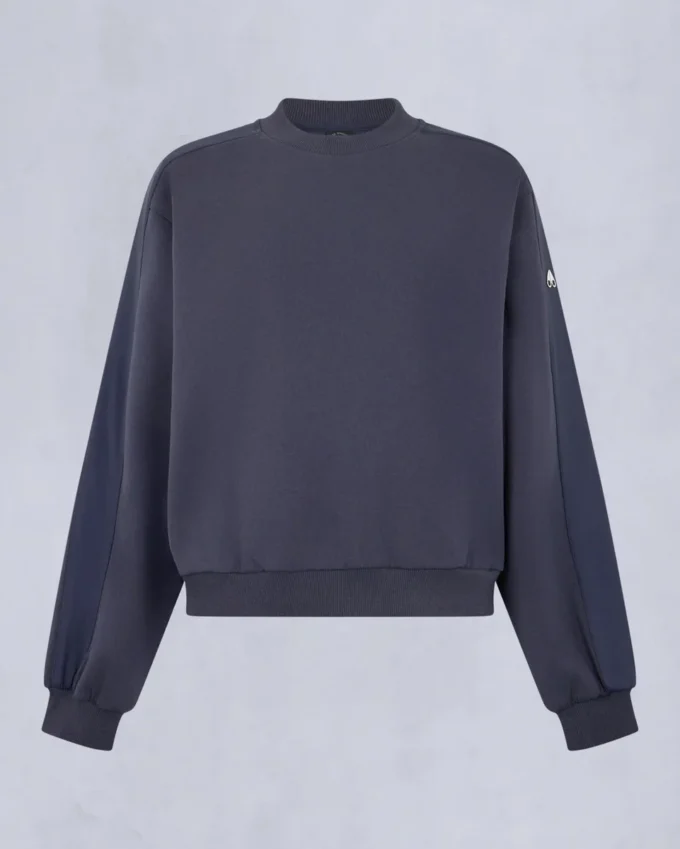 Mix Media Crewneck Sweatshirt