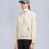Mix Media Quarter Zip Sweater