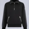 Mix Media Quarter Zip Sweater