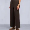 Mix Media Wide Leg Pant Mix Media Wide Leg Pant