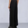 Mix Media Wide Leg Pant