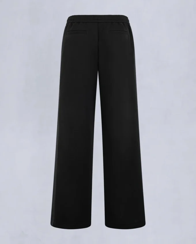 Mix Media Wide Leg Pant