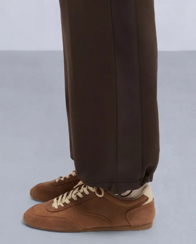 Mix Media Wide Leg Pant Mix Media Wide Leg Pant