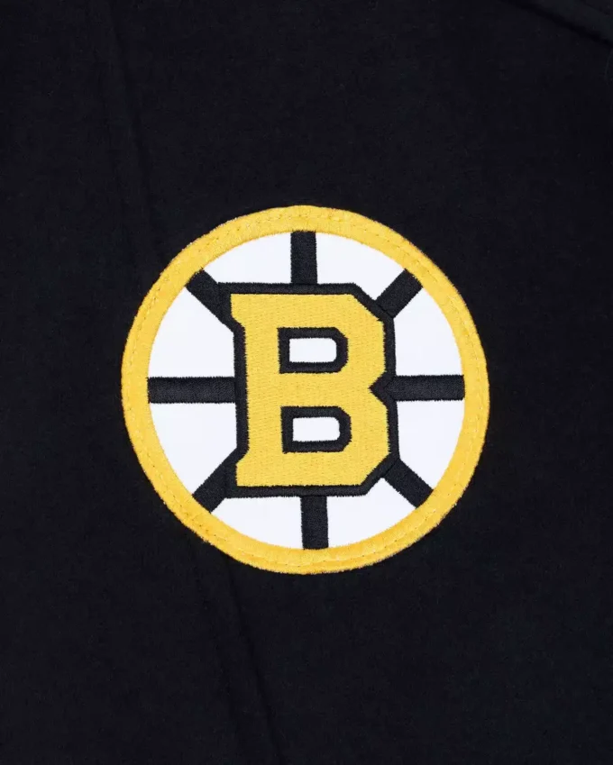 Nhl X Moose Knuckles Bruins Bomber Jacket