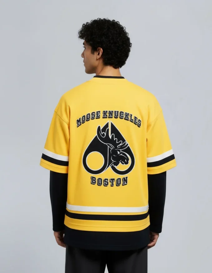 Nhl X Moose Knuckles Bruins Tee