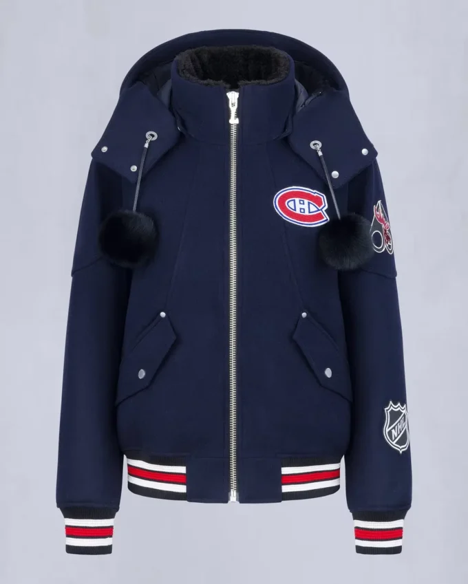 Nhl X Moose Knuckles Canadiens Bomber Jacket