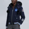 Nhl X Moose Knuckles Maple Leafs Bomber Jacket