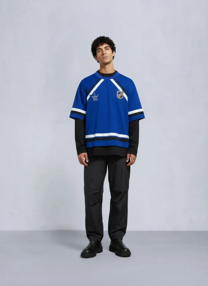 Nhl X Moose Knuckles Maple Leafs Tee