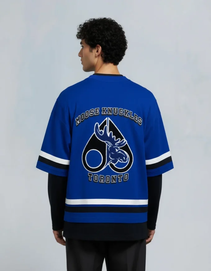 Nhl X Moose Knuckles Maple Leafs Tee