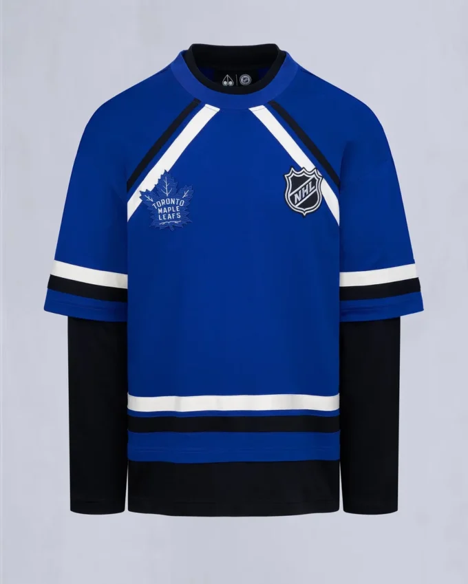 Nhl X Moose Knuckles Maple Leafs Tee