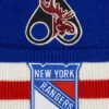 Nhl X Moose Knuckles Rangers Beanie