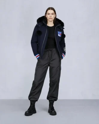 Nhl X Moose Knuckles Rangers Bomber Jacket