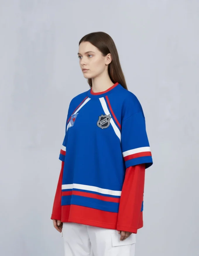 Nhl X Moose Knuckles Rangers Tee