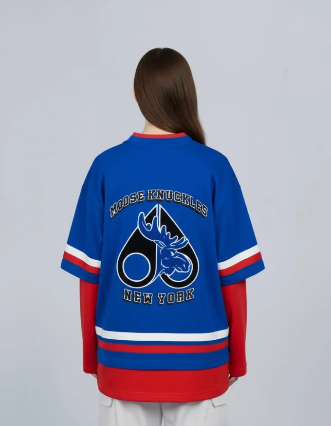 Nhl X Moose Knuckles Rangers Tee