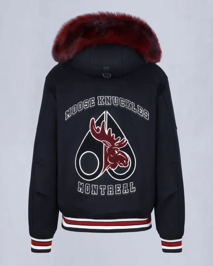 Nhl X Moose Knuckles Team Bomber Jacket