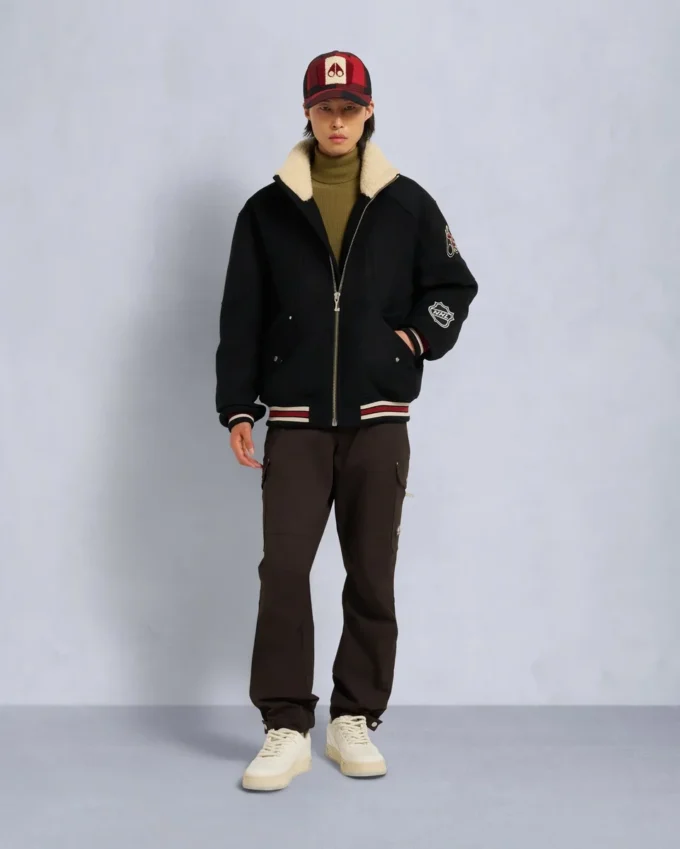Nhl X Moose Knuckles Team Bomber Jacket