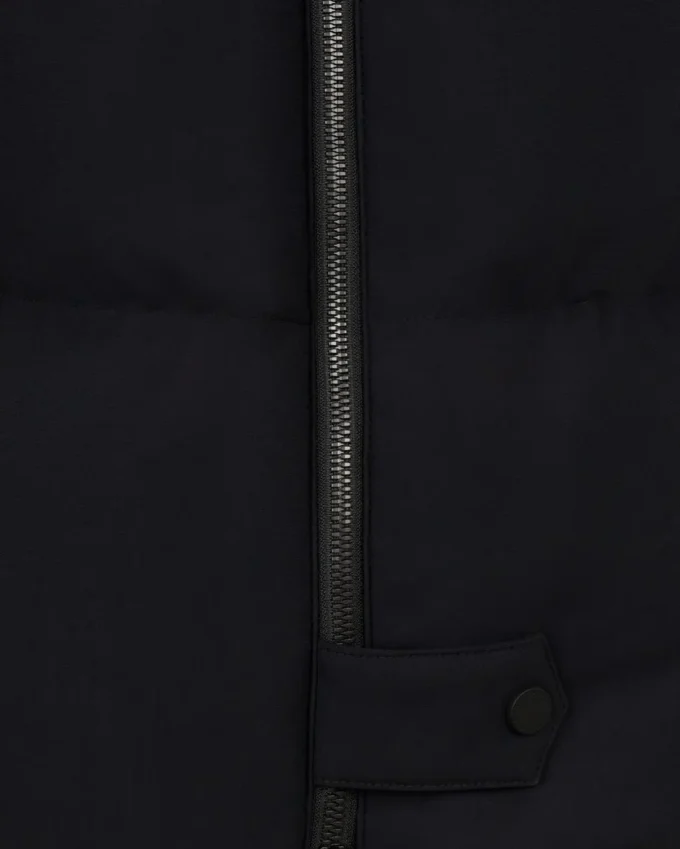 Nyluxe Chelia Shearling Trim 3Q Jacket