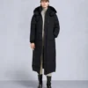 Nyluxe Chelia Shearling Trim Parka