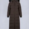 Nyluxe Chelia Shearling Trim Parka