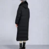 Nyluxe Chelia Shearling Trim Parka