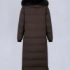 Nyluxe Chelia Shearling Trim Parka