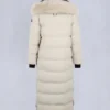 Nyluxe Chelia Shearling Trim Parka
