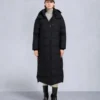 Nyluxe Chelia Shearling Trim Parka