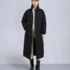 Nyluxe Chelia Shearling Trim Parka