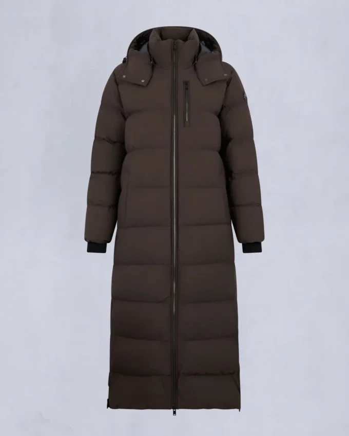 Nyluxe Chelia Shearling Trim Parka