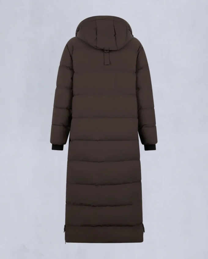 Nyluxe Chelia Shearling Trim Parka