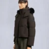 Nyluxe Misti Shearling Trim Puffer