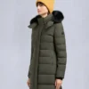 Nyluxe Watershed Shearling Trim Parka
