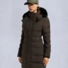 Nyluxe Watershed Shearling Trim Parka