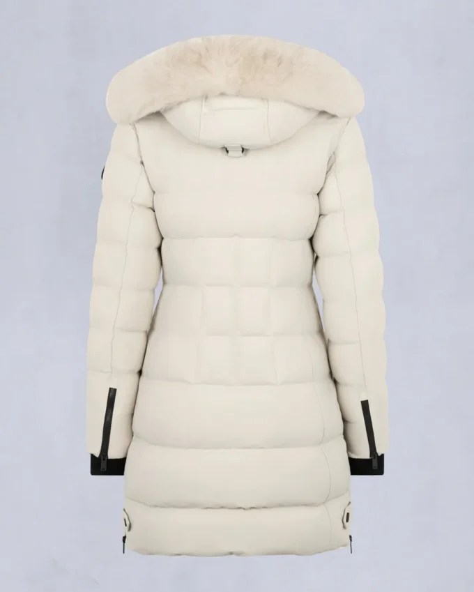 Nyluxe Watershed Shearling Trim Parka