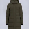 Nyluxe Watershed Shearling Trim Parka