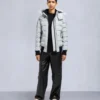 Onyx Ladriere Shearling Bomber Jacket