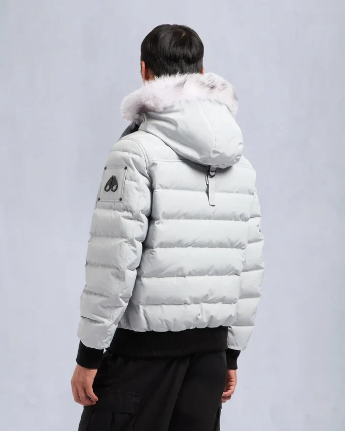 Onyx Scotchtown Shearling Bomber Jacket