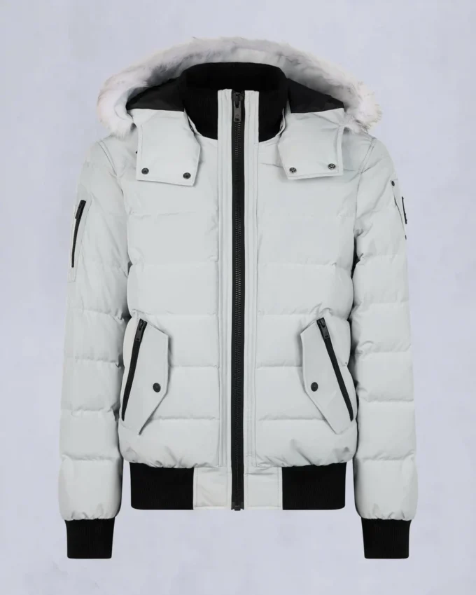 Onyx Scotchtown Shearling Bomber Jacket