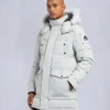 Onyx Shearling Trim Big Ridge Parka