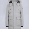 Onyx Shearling Trim Big Ridge Parka