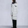 Onyx Shearling Trim Causapscal Parka