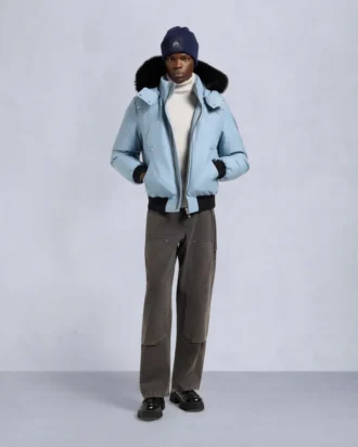 Original Ballistic Shearling Trim Bomber Jacket