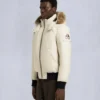 Original Ballistic Shearling Trim Bomber Jacket