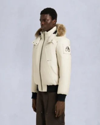 Original Ballistic Shearling Trim Bomber Jacket