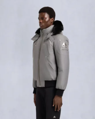 Original Ballistic Shearling Trim Bomber Jacket