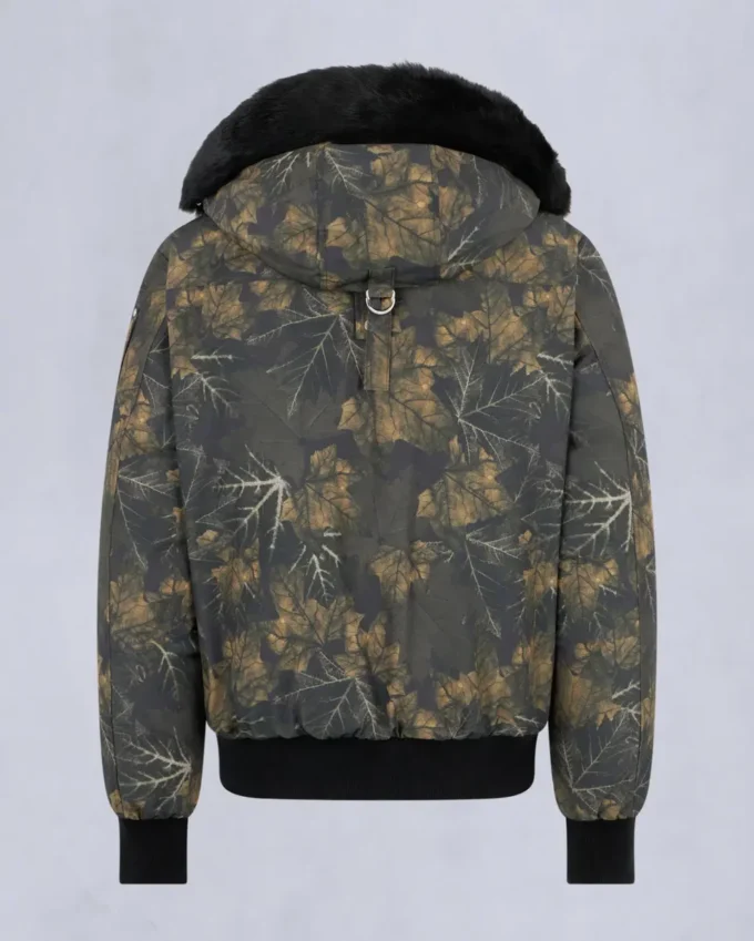 Original Ballistic Shearling Trim Bomber Jacket