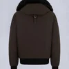 Original Ballistic Shearling Trim Bomber Jacket